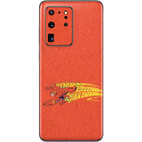 DC Comics The Flash Classic Art Running Pose Galaxy S20 Ultra 5G Skin